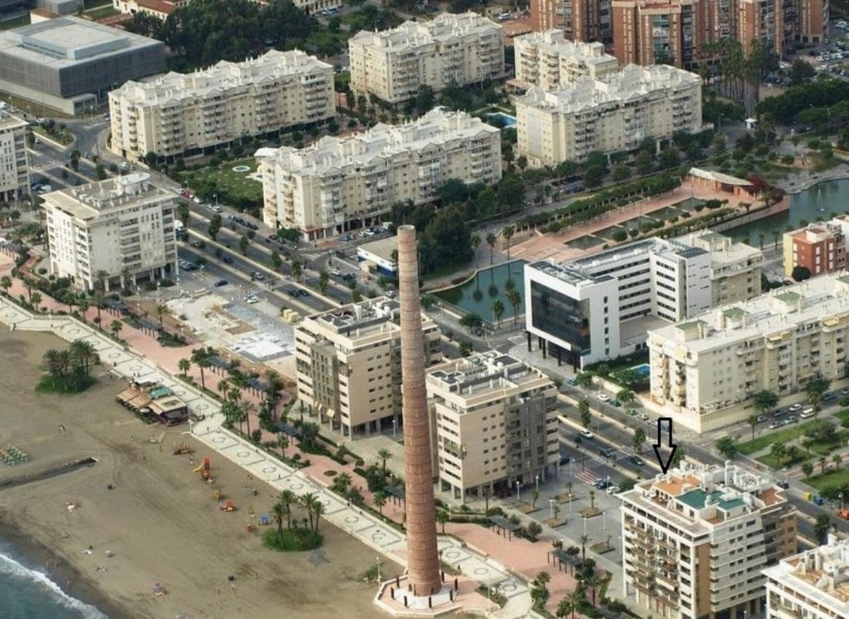Paseo Maritimo Antonio Banderas Lejlighed Málaga Eksteriør billede